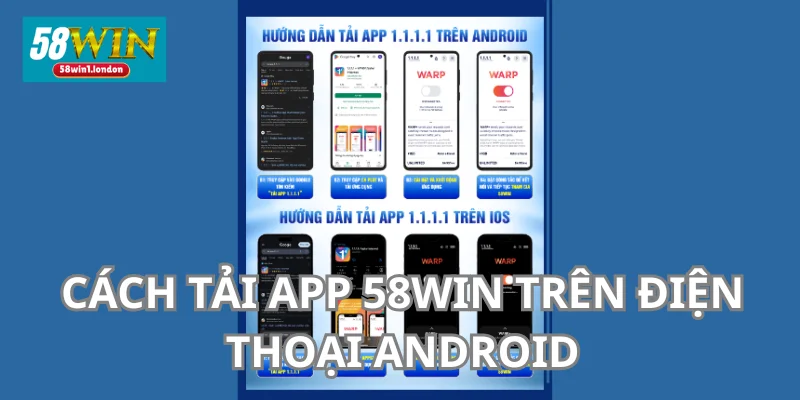 Tải App của điểm cược trên thiết bị Android.