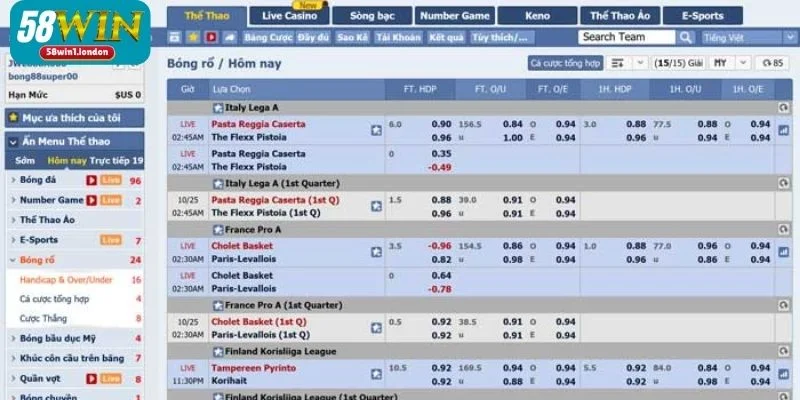 Điều thú vị có trong chuyên mục soi kèo 58WIN hôm nay.