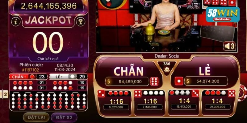 Xóc đĩa trực tuyến 58WIN là điểm đến hoàn hảo.